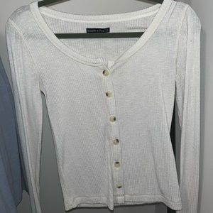 ABERCROMBIE BUTTON DOWN SWEATER